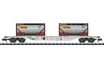 076-T18490 - N - Containertragwagen Bauart Sgns